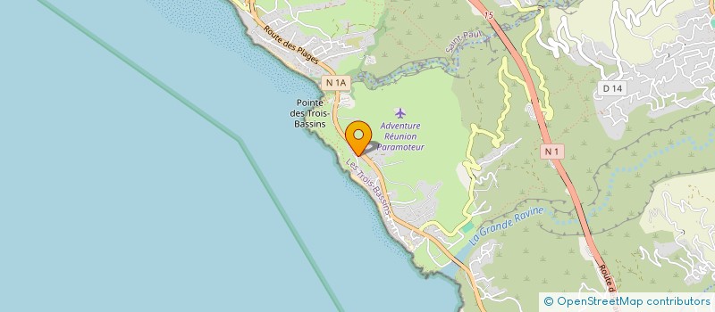 localisation de l'entreprise MONSIEUR ALEXANDRE TERRASSON  LES TROIS-BASSINS