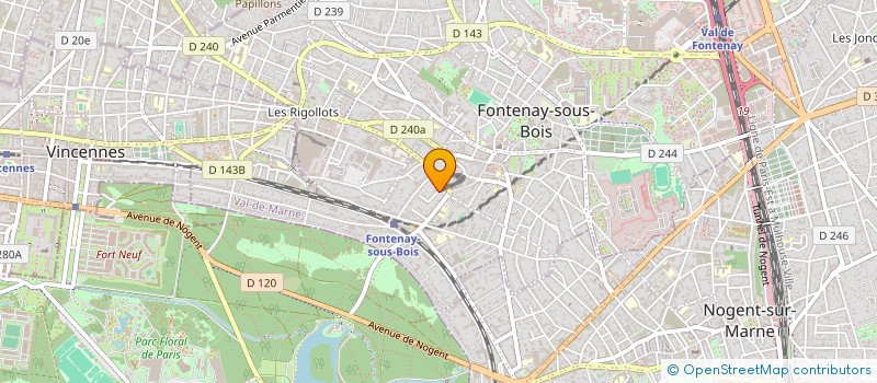 localisation de l'entreprise MONSIEUR ALEXANDRE TERRINI à FONTENAY-SOUS-BOIS