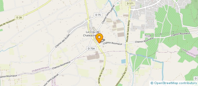 localisation de l'entreprise MONSIEUR ALEXANDRE TERRIS  CHATEAURENARD