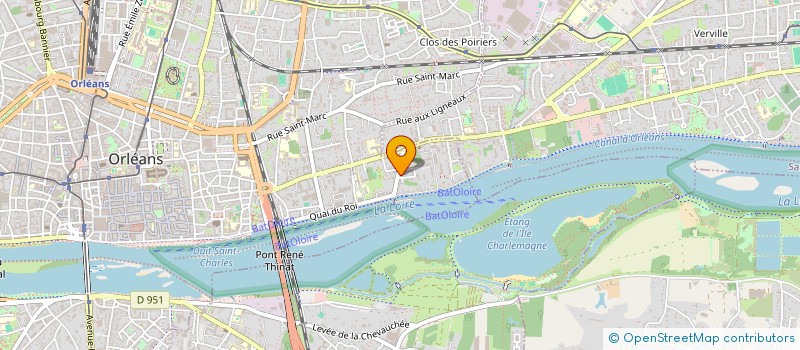 localisation de l'entreprise MONSIEUR ALEXANDRE THEBAULT  ORLEANS