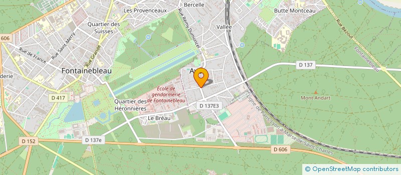 localisation de l'entreprise MONSIEUR ALEXANDRE THEBAULT  AVON