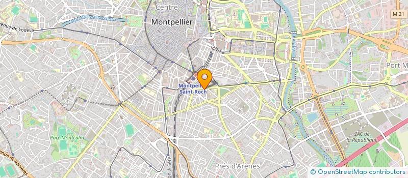 localisation de l'entreprise MONSIEUR ALEXANDRE THENARD à MONTPELLIER