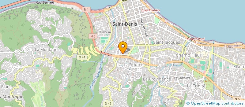 localisation de l'entreprise MONSIEUR ALEXANDRE THEVENET  SAINT-DENIS