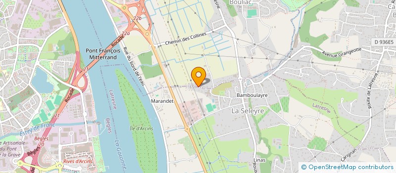 localisation de l'entreprise MONSIEUR ALEXANDRE THIBAULT  BOULIAC