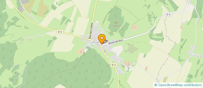 localisation de l'entreprise MONSIEUR ALEXANDRE THIEBAUD  OISELAY-ET-GRACHAUX