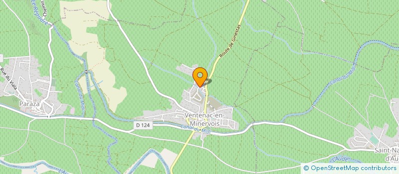 localisation de l'entreprise MONSIEUR ALEXANDRE THIERRY  POUZOLS-MINERVOIS