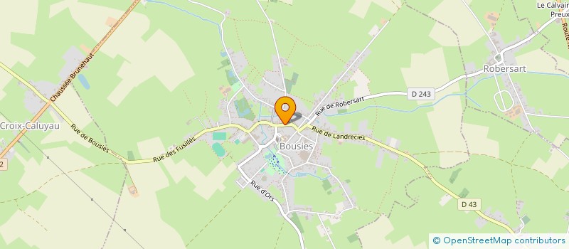 localisation de l'entreprise MONSIEUR ALEXANDRE THIERY  BOUSIES