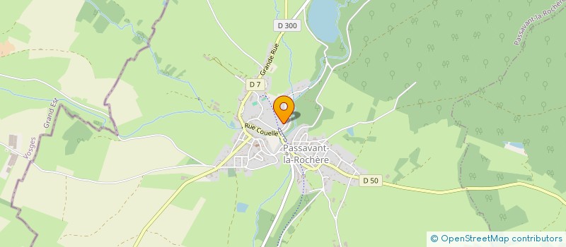 localisation de l'entreprise MONSIEUR ALEXANDRE THOMAS  PASSAVANT-LA-ROCHERE