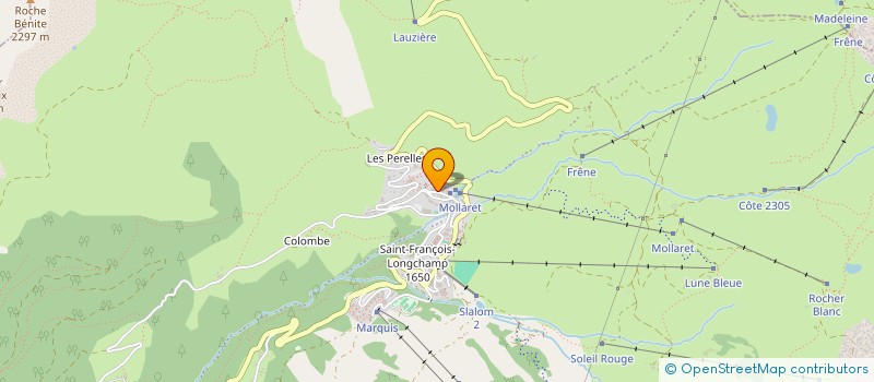 localisation de l'entreprise MONSIEUR ALEXANDRE THOMAS  SAINT FRANCOIS LONGCHAMP