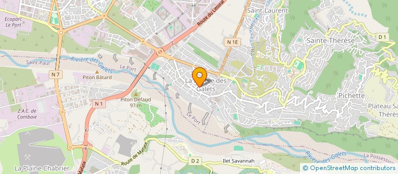 localisation de l'entreprise MONSIEUR ALEXANDRE THOMAS  LE PORT