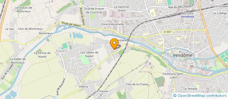 localisation de l'entreprise MONSIEUR ALEXANDRE THOMAS à NAVEIL