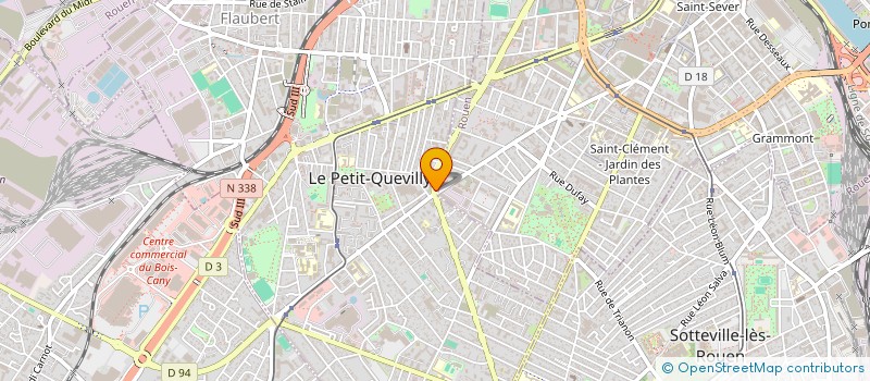 localisation de l'entreprise MONSIEUR ALEXANDRE THOMINETTE à LE PETIT-QUEVILLY