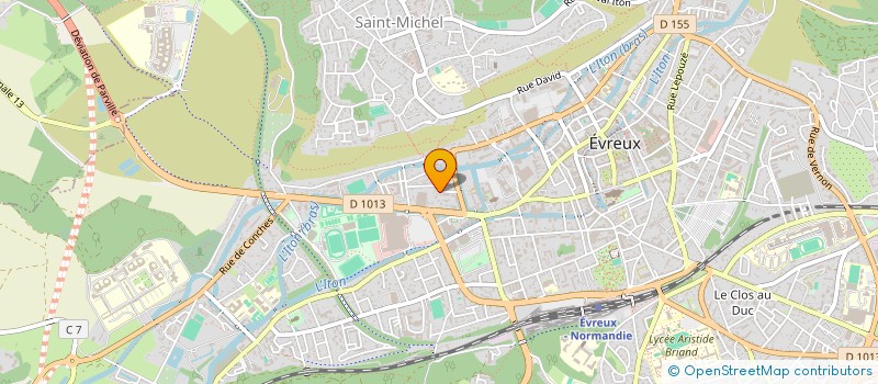 localisation de l'entreprise MONSIEUR ALEXANDRE THOREAU  EVREUX