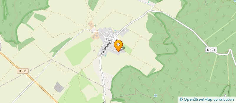 localisation de l'entreprise MONSIEUR ALEXANDRE THRO  ETAULES