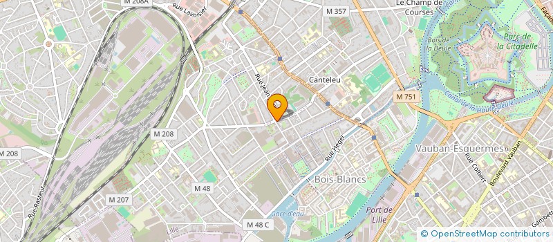 localisation de l'entreprise MONSIEUR ALEXANDRE THUEUX à LILLE