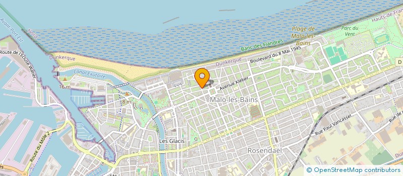 localisation de l'entreprise MONSIEUR ALEXANDRE TISON à DUNKERQUE