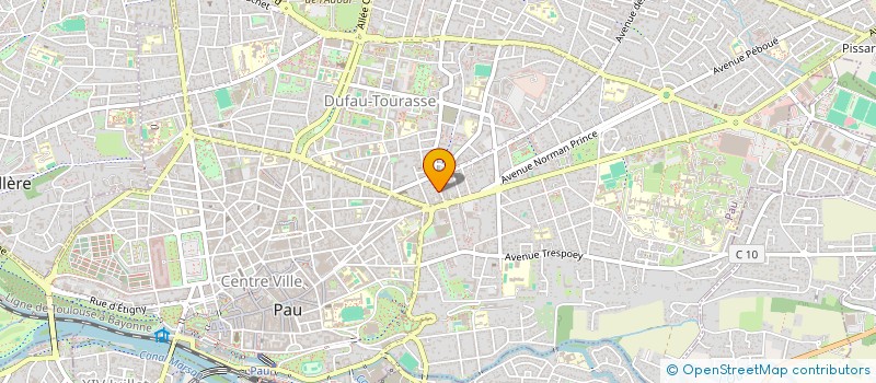 localisation de l'entreprise MONSIEUR ALEXANDRE TISSIEZ à PAU