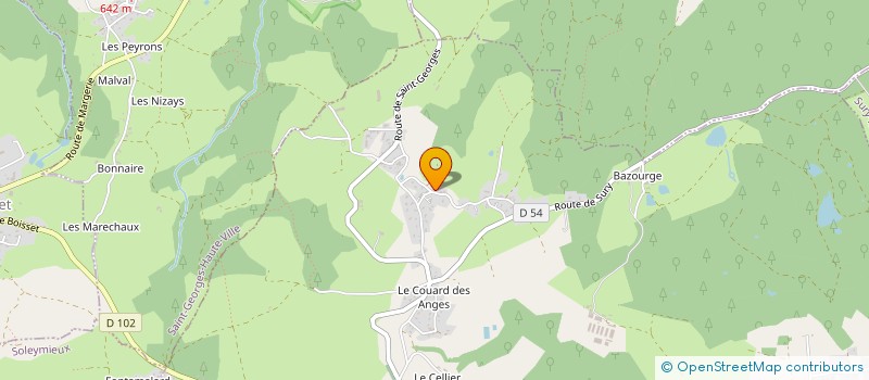 localisation de l'entreprise MONSIEUR ALEXANDRE TISSOT  BOISSET-SAINT-PRIEST