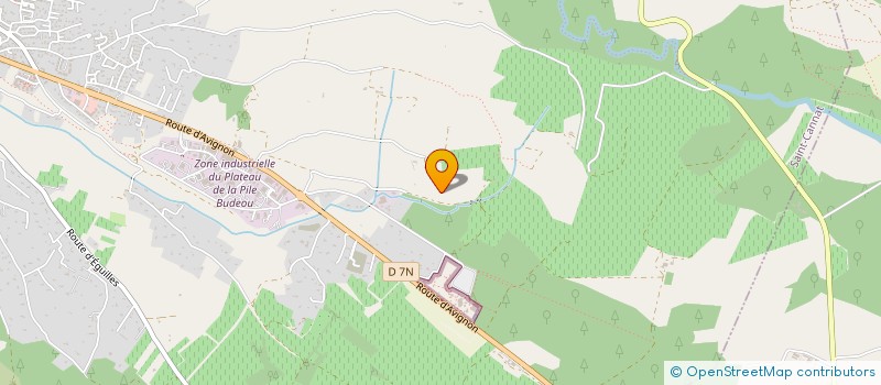 localisation de l'entreprise MONSIEUR ALEXANDRE TOIN  SAINT-CANNAT