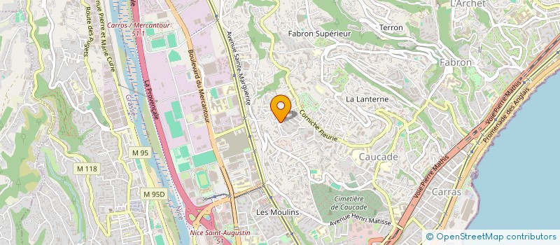 localisation de l'entreprise MONSIEUR ALEXANDRE TORRES à NICE