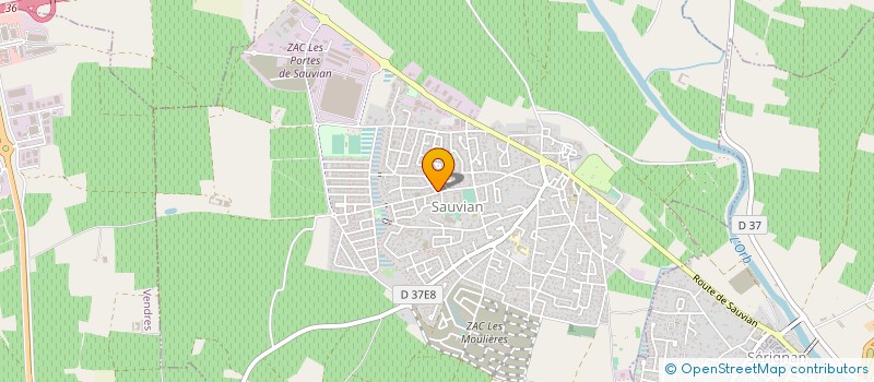 localisation de l'entreprise MONSIEUR ALEXANDRE TOUBON à SERIGNAN