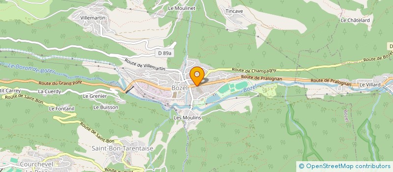 localisation de l'entreprise MONSIEUR ALEXANDRE TOUCHE  BOZEL