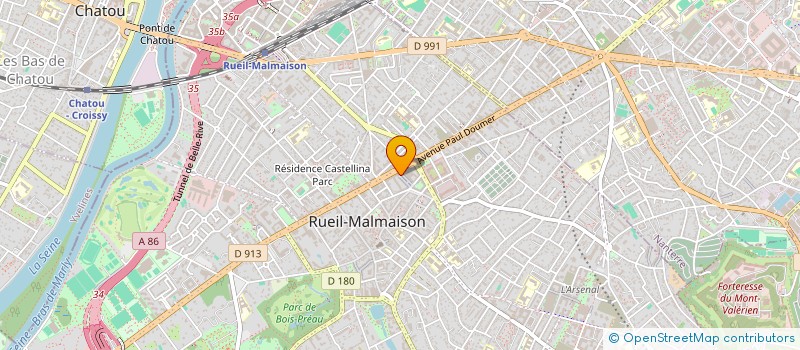 localisation de l'entreprise MONSIEUR ALEXANDRE TOUCHMALICHVILI à RUEIL-MALMAISON