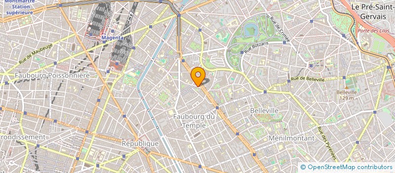 localisation de l'entreprise MONSIEUR ALEXANDRE TOURET  PARIS