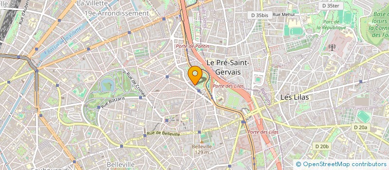 localisation de l'entreprise MONSIEUR ALEXANDRE TOURNEUR  PARIS