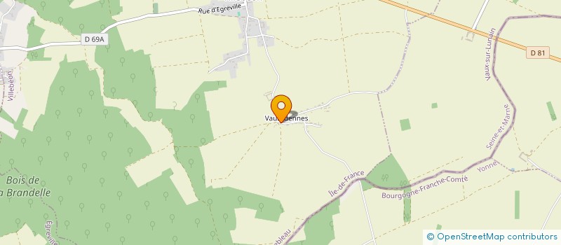 localisation de l'entreprise MONSIEUR ALEXANDRE TOURNEUR  VILLEBEON