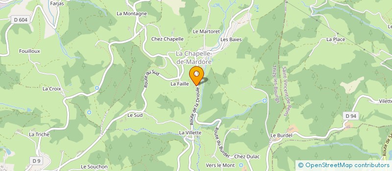 localisation de l'entreprise MONSIEUR ALEXANDRE TOURREL  AMPLEPUIS