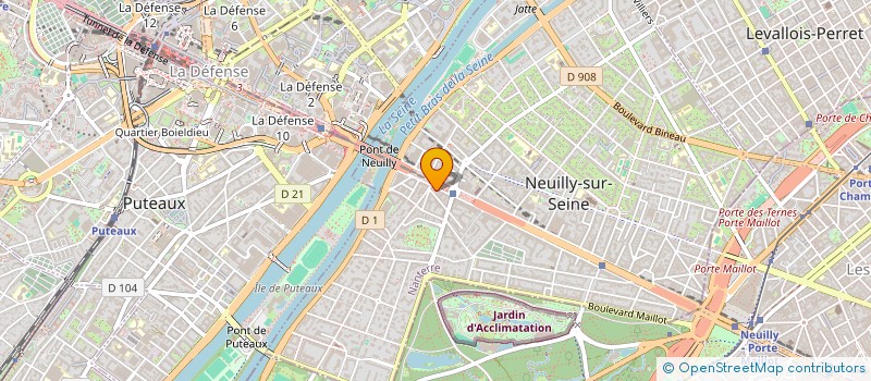 localisation de l'entreprise MONSIEUR ALEXANDRE TOURTCHANINOFF à NEUILLY-SUR-SEINE
