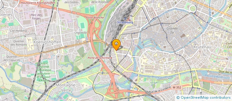 localisation de l'entreprise MONSIEUR ALEXANDRE TRAJAN à STRASBOURG