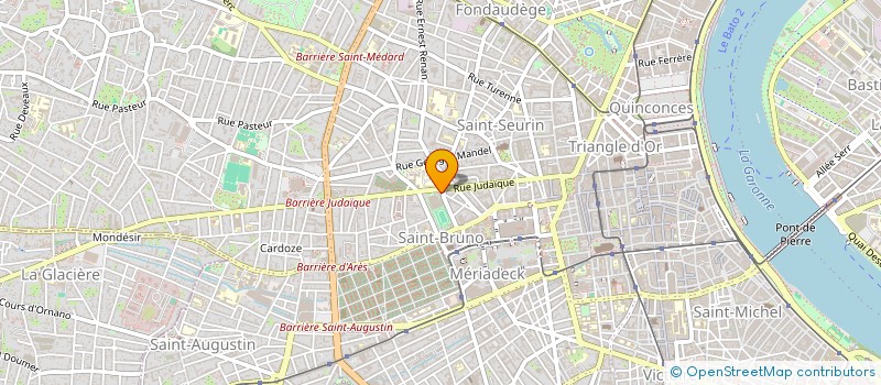 localisation de l'entreprise MONSIEUR ALEXANDRE TREDEZ  BORDEAUX