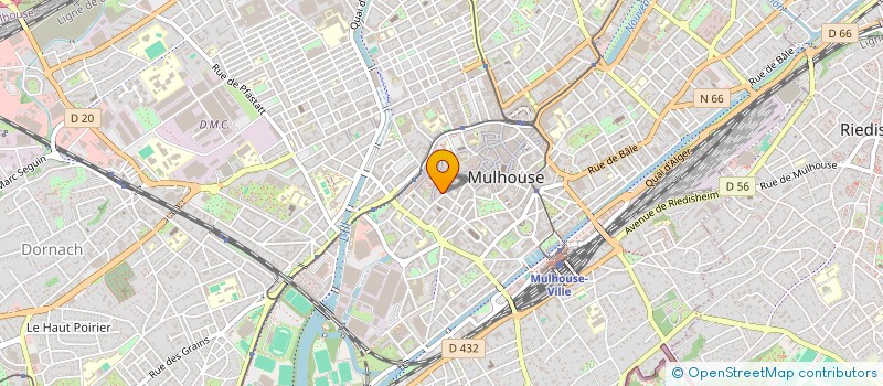 localisation de l'entreprise MONSIEUR ALEXANDRE TREJO  MULHOUSE