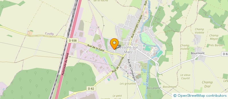 localisation de l'entreprise MONSIEUR ALEXANDRE TRIPE  RESSONS-SUR-MATZ