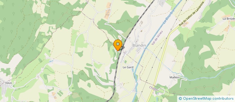 localisation de l'entreprise MONSIEUR ALEXANDRE TRIPIER-MONDANCIN  CHABONS