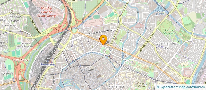 localisation de l'entreprise MONSIEUR ALEXANDRE TRIPONEL à STRASBOURG