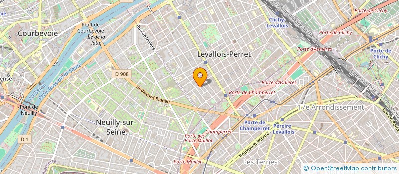 localisation de l'entreprise MONSIEUR ALEXANDRE TROBERGER à LEVALLOIS-PERRET