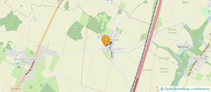 localisation de l'entreprise MONSIEUR ALEXANDRE TROCMET  BIERMONT