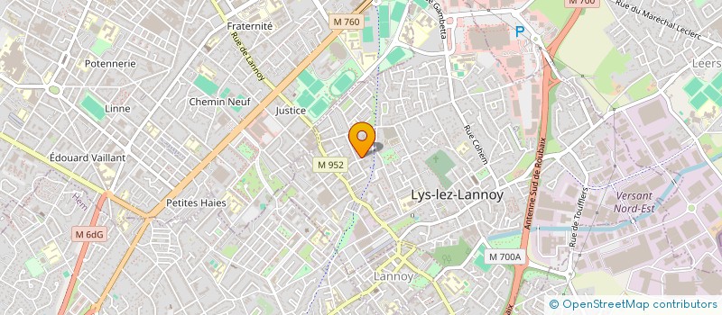 localisation de l'entreprise MONSIEUR ALEXANDRE TROITO  LYS-LEZ-LANNOY