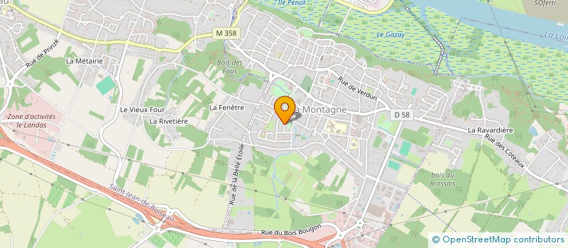 localisation de l'entreprise MONSIEUR ALEXANDRE TROUILLE  LA MONTAGNE