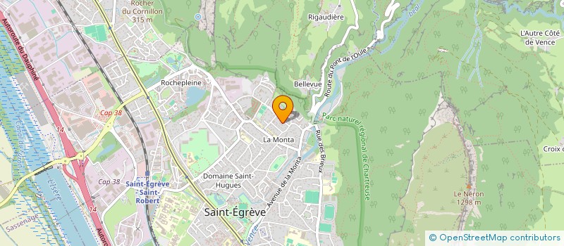 localisation de l'entreprise MONSIEUR ALEXANDRE TRUCHET  SAINT-EGREVE