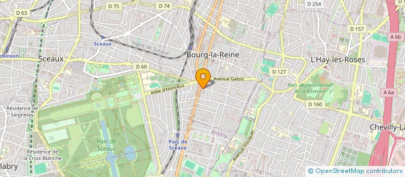 localisation de l'entreprise MONSIEUR ALEXANDRE TRUCHOT à BOURG-LA-REINE