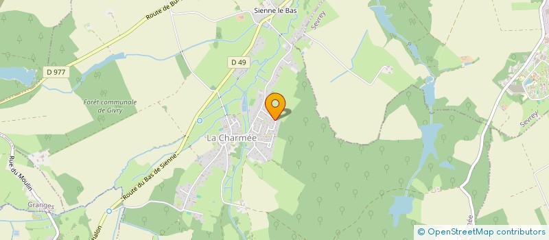 localisation de l'entreprise MONSIEUR ALEXANDRE TRUS  LA CHARMEE