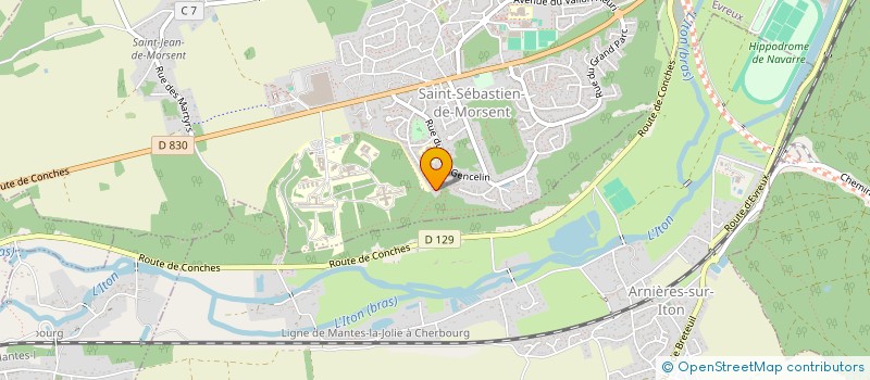 localisation de l'entreprise MONSIEUR ALEXANDRE TUIS  SAINT-SEBASTIEN-DE-MORSENT