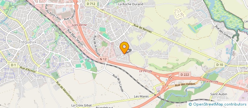 localisation de l'entreprise MONSIEUR ALEXANDRE TURMEL à TREGUEUX