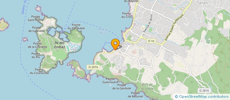 localisation de l'entreprise MONSIEUR ALEXANDRE TZUTZUIANO à SIX-FOURS-LES-PLAGES