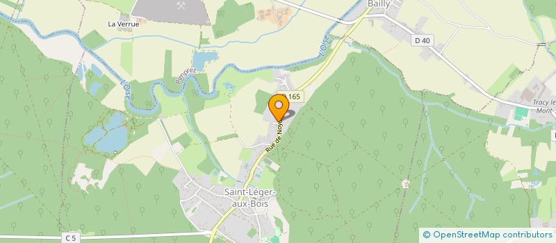 localisation de l'entreprise MONSIEUR ALEXANDRE UBYCHA  SAINT-LEGER-AUX-BOIS