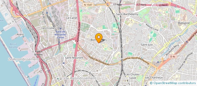 localisation de l'entreprise MONSIEUR ALEXANDRE UDERSO à MARSEILLE